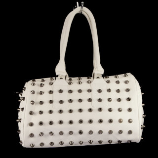 Fashionable handbag Lisa, white - only 5pcs left!