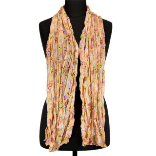 Scarf  160x50cm, Hellorange-mixed - only 17pcs left!