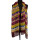Scarf, 180x50cm, purple-yellow-blue