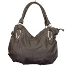 Fashionable handbag Katja, Grey - only 1pc left!