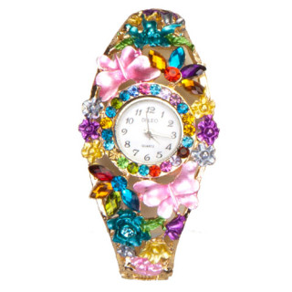 Ladies watch, DiLeo Riva, mixed, no battery check!