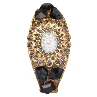 Ladies watch, DiLeo Garda, anthrazite, no battery check!