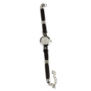 Ladies watch DI LEO Vita, black, no battery check!