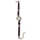 Ladies watch DI LEO Vita, purple, no battery check!