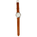 Gentlemen watch ROEW BH1, brown, no battery check!