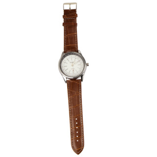 Große Gentlemen watch ROEW Bega, brown, no battery check!