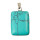 Pendant rectangle, 20x15mm, synth. turquoise