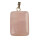 Pendant rectangle, 20x15mm, rose quartz