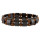 Hematite bracelet Rose, Large, Brown