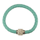Bracelet with magnetic closure, turquoise