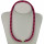 Halskette/Wickelarmband mit Magnetverschluss, Lila-Schwarz