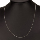 necklace metal, 50cm, 1mm