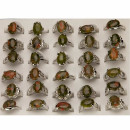 Assortment Rings Unakite