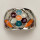 Mother of pearl ring, multicoloured