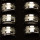 Stainless steel ring with shell
