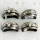 Stainless steel ring with outside ring