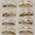 Edelstahlring Diamond, Gold