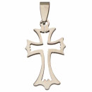 Edelstahlanhänger Kreuz