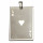 Stainless steel pendant Ace of hearts