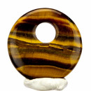 Pendant circle, 30mm, tiger eye