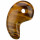 Pendant, 30mm, tiger eye