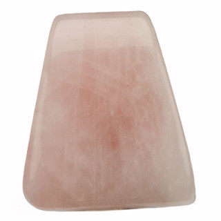 Pendant natural stone, 35mm, rose quartz
