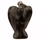 Anhänger Engel klein, 22mm, Schwarzer Achat