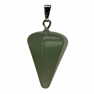Pendant Pendulum, 21mm, Green Aventurine
