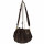 Fashionable handbag, sack bag, dark brown