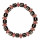 Hämatitarmband "Diamond", Rot
