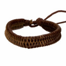 Leather bracelet, Brown