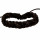 Lederarmband, Schwarz-Dunkelbraun