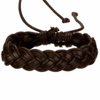 Lederarmband, Braun