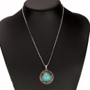 Necklace synth. turquoise
