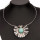 Necklace with pendant synth. turquoise
