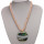 Necklace with mother of pearl pendant