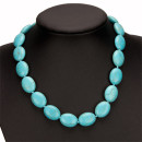 Necklace synth. turquoise