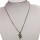 Fashion chain with glittering stones, silver-black
