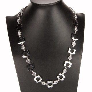 Long fashion chain / belt, silver