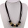 multi-strand band chain copper, gold-black