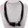 multi-strand band chain copper, black-silver