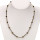 Stäbchenkette schwarzer Labradorit 4mm