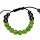 Power bracelet, 10mm, green