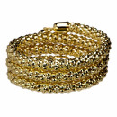 snake bracelet, gold