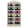 Set: 12 pair Earpins ball, 6mm, Mix