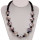 Necklace Cara, Purple Caro 16x8mm