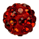 ball with stones, 10mm, red