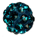ball with stones, 10mm, turquoise