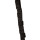 strand colored lava, black, cube 8mm