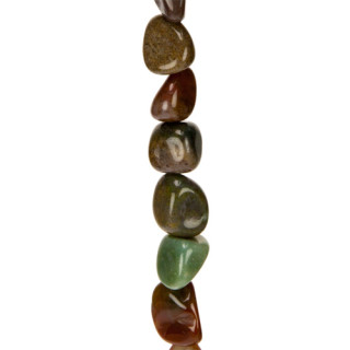 strand indian agate, nugget, 10-20mm